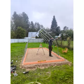 Отзыв о нашей теплицe от Алевтина